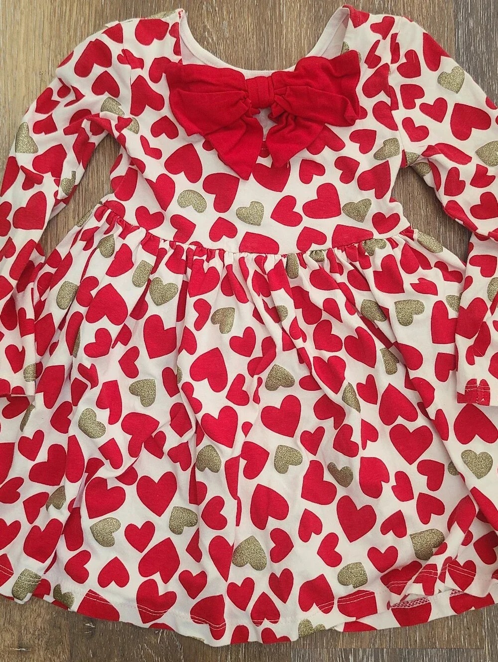 Tommy Bahama Heart Design Dress Girls 3T